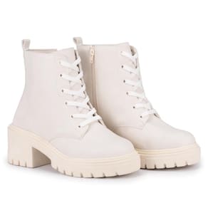 Bota Coturno Blogueira Conforto e Estilo M&D Store Calce Fácil