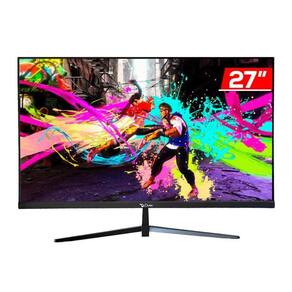 Gamemax - Monitor GAMEMAX 27 Preto Plano 144Hz 1440P 1ms