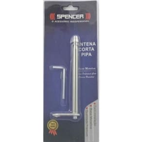 Antena Corta Pipa Cerol 7 Estagios Aluminio Cromada Spencer