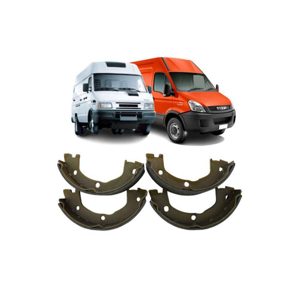 SAPATA FREIO DE MAO IVECO DAILY (langura 170mm) (EXCETO LINHA 70)