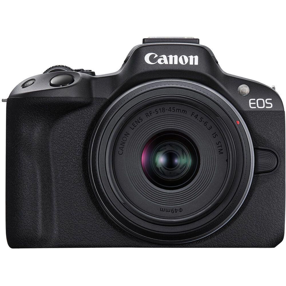 Canon Eos R50 Kit 18-45Mm F/4.5-6.3 Is Stm + 55-210Mm F/5-7.1 Is Stm