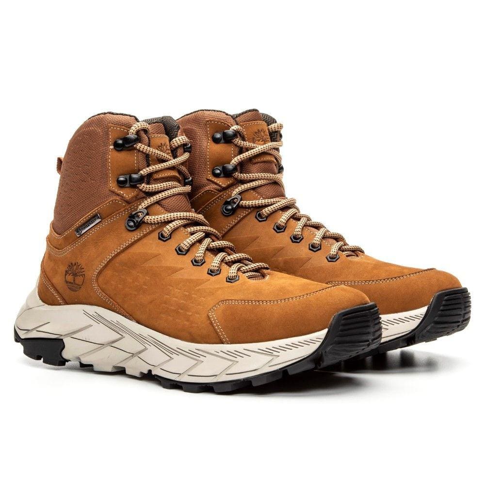 Bota TimberIand® Coturno Trekker Couro Gore Tex Tratorada