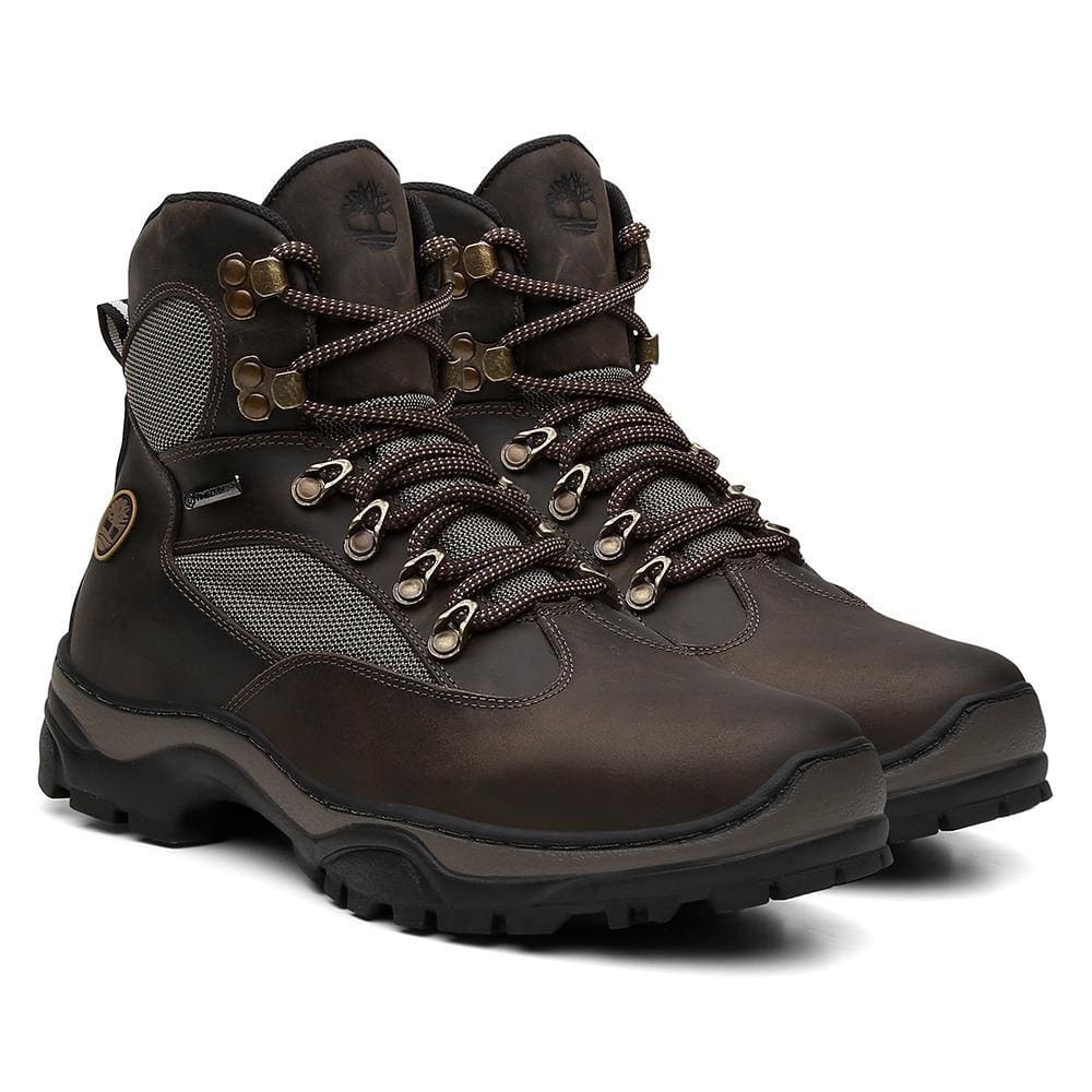 Bota TimberIand® Tratorada Mid Trail Adventure Luxo Premium