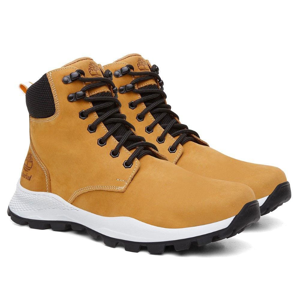Bota TimberIand® Yellow Mid Trail Tratorada Moda Adventure