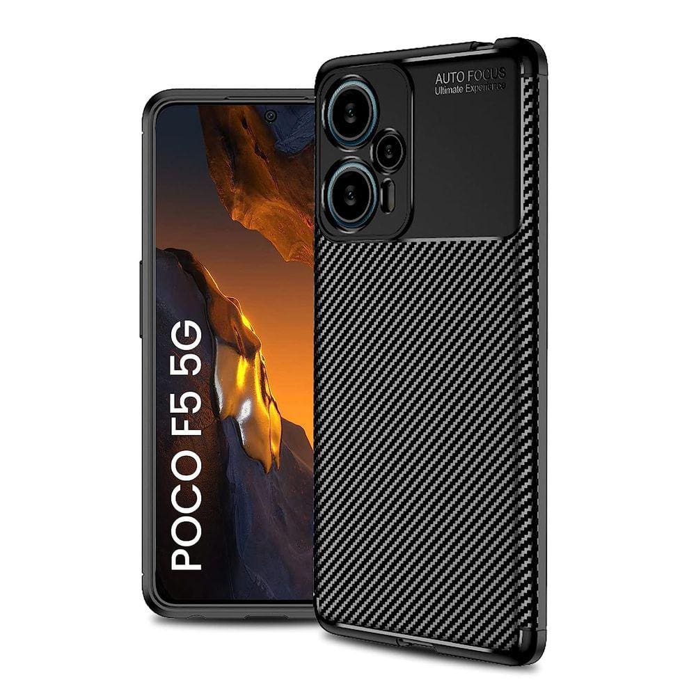 Capa Capinha Fibra Para Poco F5 Normal Case Anti Impacto