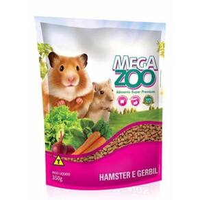 Ração Megazoo Extrusada Hamster E Gerbil 300G
