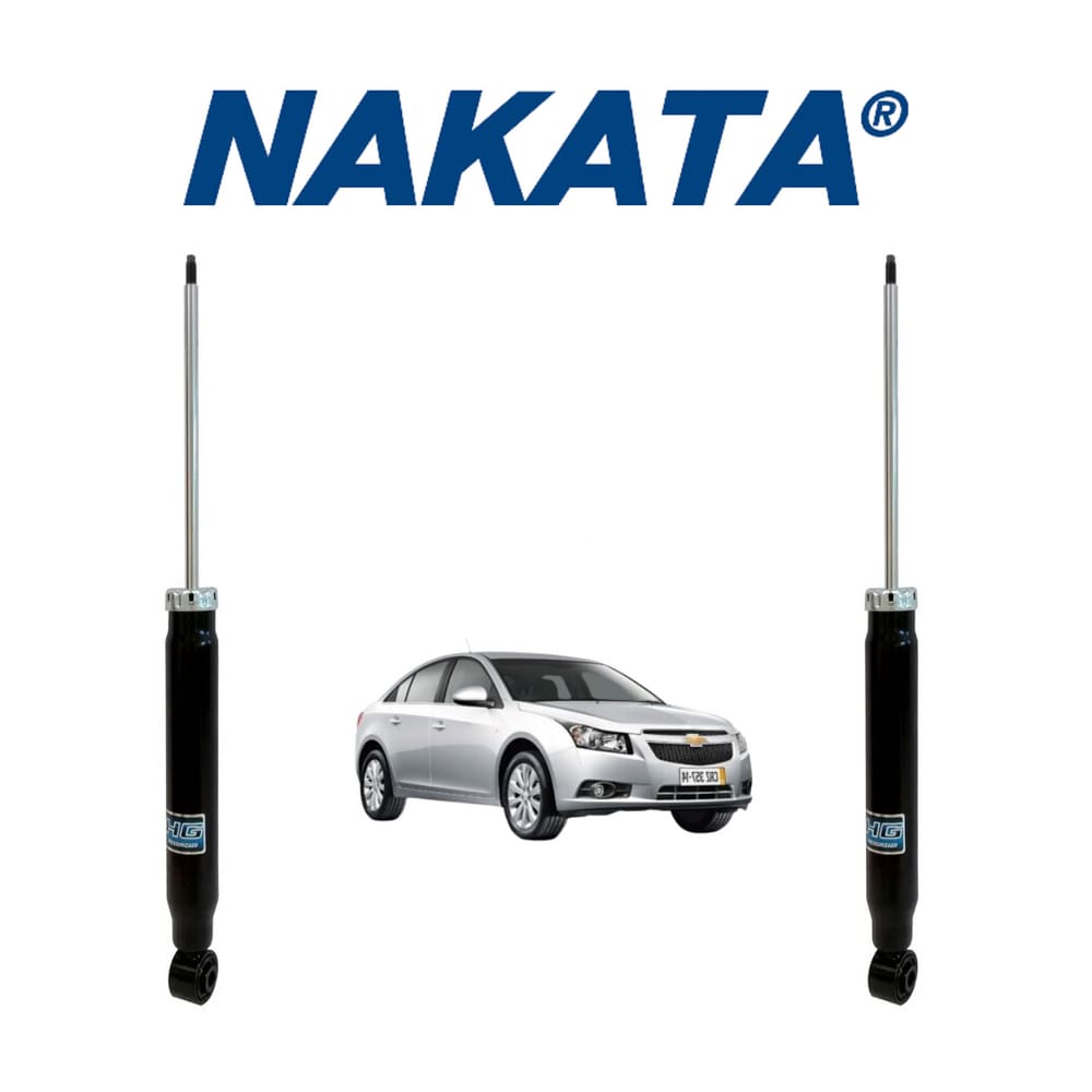 02 Amortecedor Chevrolet Cruze Hatch 2011 A 2016 Traseiro Nakata