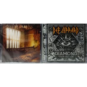 Def Leppard With The Royal Phi+Diamond Star Halos 2CDS /2023