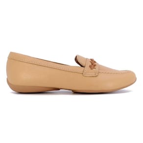 Mocassim Usaflex Couro Casual Detalhe Trançado Aj2202