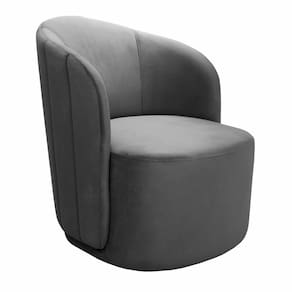 Poltrona Stela Moderna Cadeira Concha Bella Decor