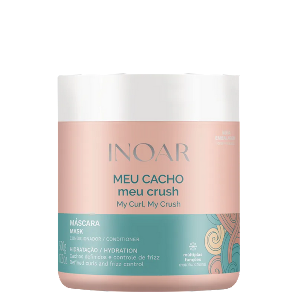 Inoar Meu Cacho Meu Crush - Máscara Capilar 500g