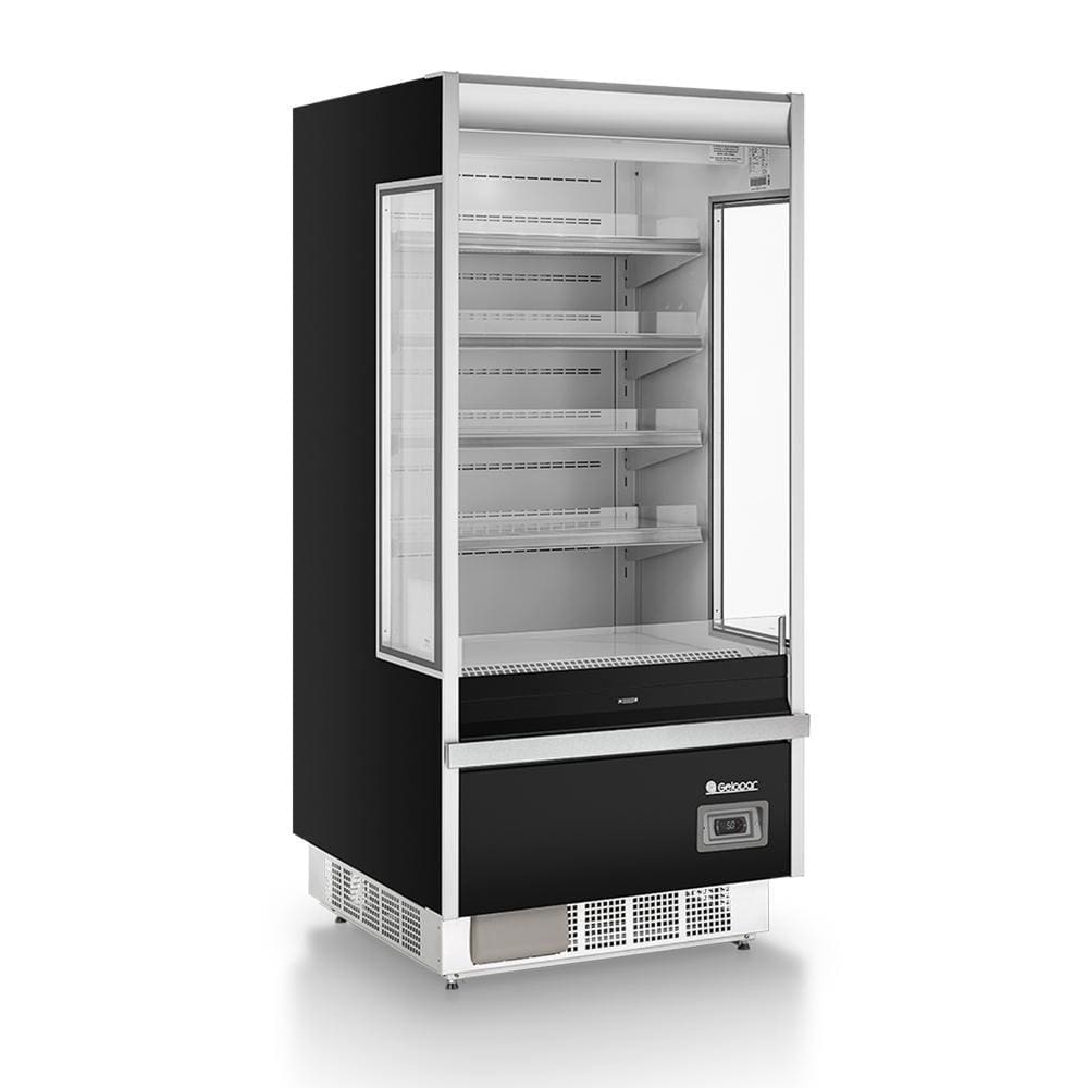 Refrigerador Vertical Aberto 687 Litros Preto 220V Gelopar GSTO-900