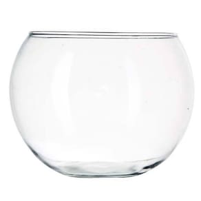 Vaso Tipo Aquário Redondo Vidro 9L Arranjos Ornamentais
