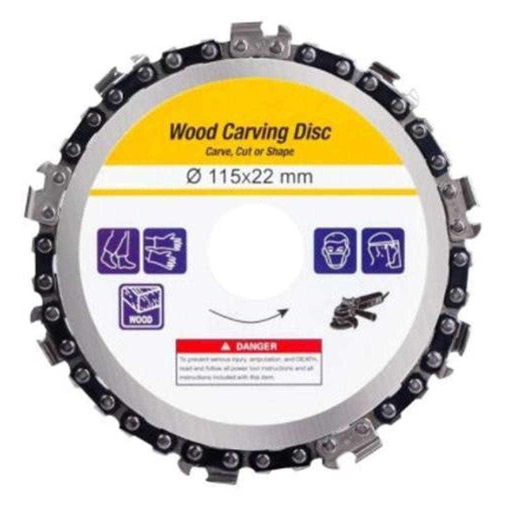Disco Corrente Motoserra 100Mm Para Esmerilhadeira Sa Tools