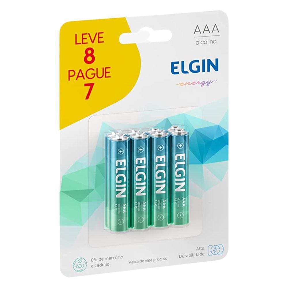 Pilha Alcalina AAA PCT Promo PAG7LEVE8