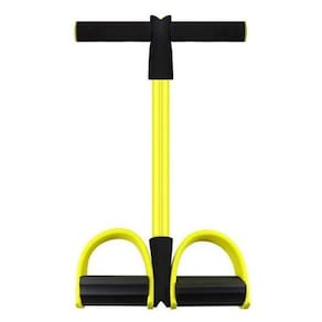 Extensor Elástico Pedal De Puxar Fitness Pulseira De Exercícios Abdominais Para Treino De Barriga