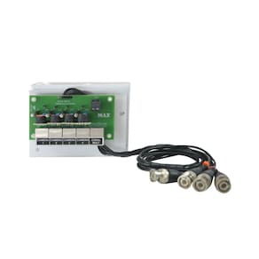 Distribuidor MAX RJ 45 4 Canais com Fonte
