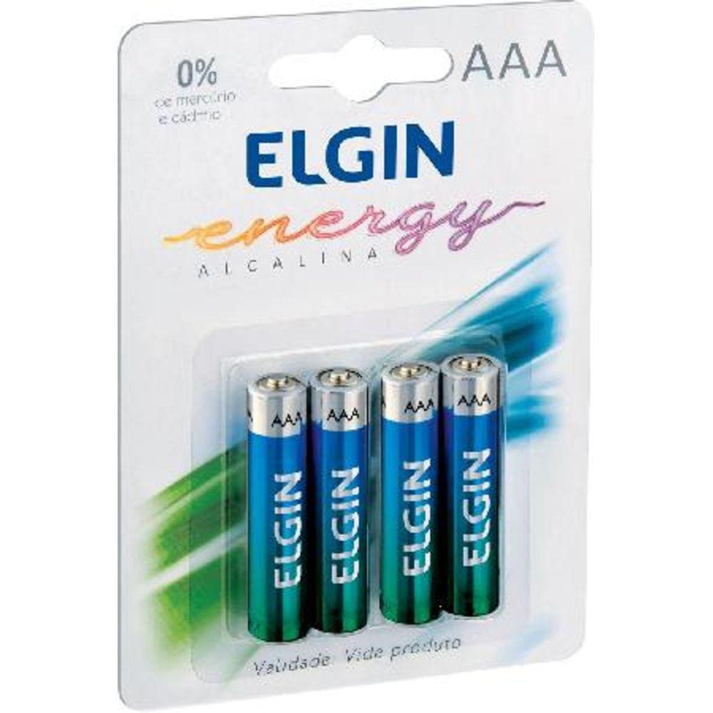 Pilha AAA Alcalina C/4 82155