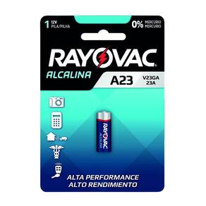 Bateria Rayovac Alcalina V23GA-1 12V Blister 1 Unidade