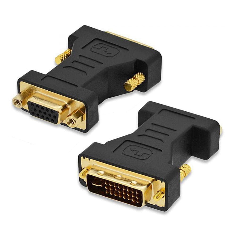 Adaptador DVI Macho 24+5 X VGA Femea