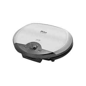 Grill e Sanduicheira Philco Jumbo Steel N Cinza 127V