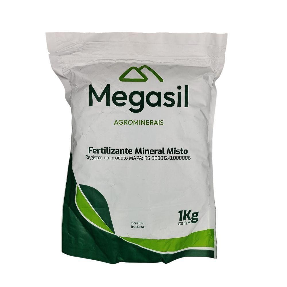 Fertilizante Mineral Misto Para Nutrição De Plantas Frutíferas, Hortaliças 1kg - Megasil