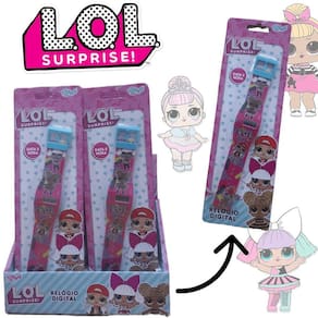 Relógio Digital Infantil de Pulso Boneca Lol Surprise