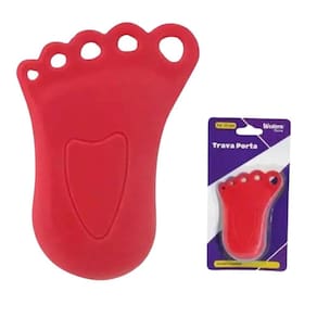 Trava Porta De Plastico Formato Pé Western Ds-58
