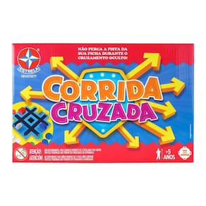 Jogo de Tabuleiro - Corrida Cruzada - Estrela