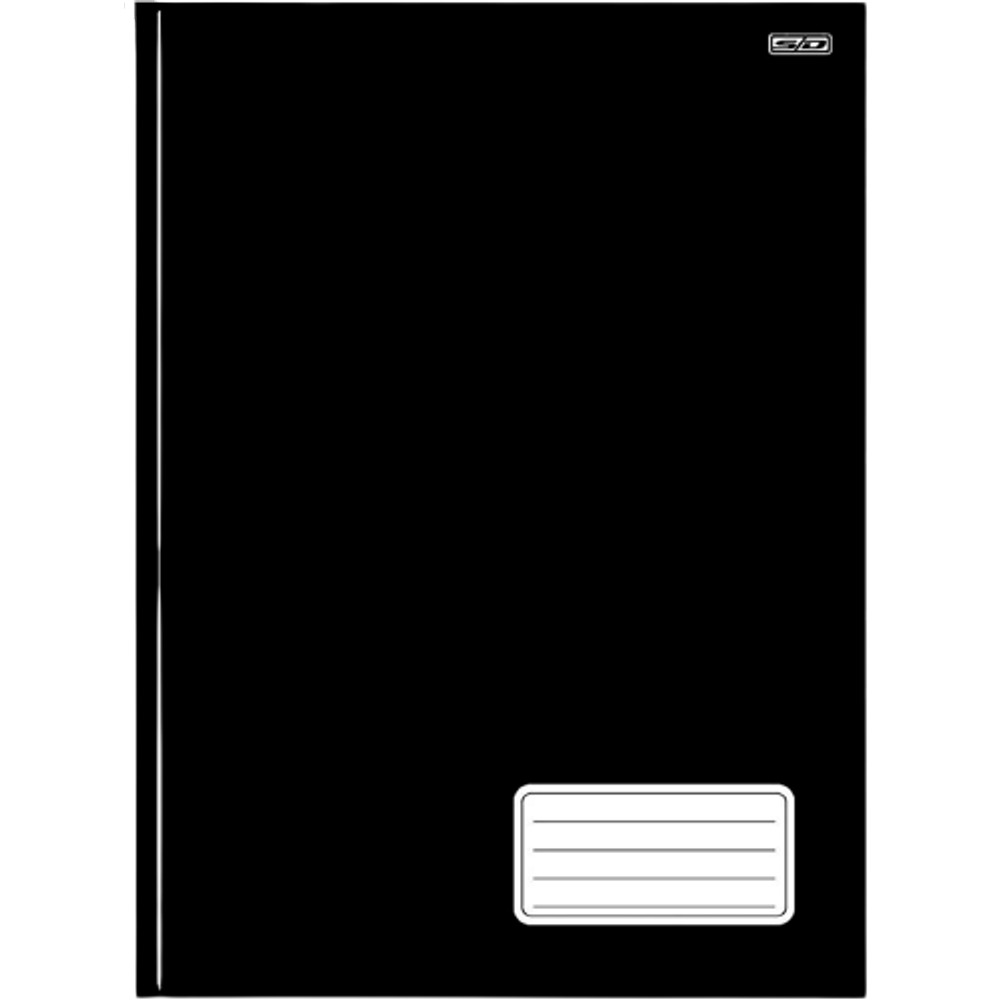 Caderno Brochurão 48 Folhas São Domingos Preto