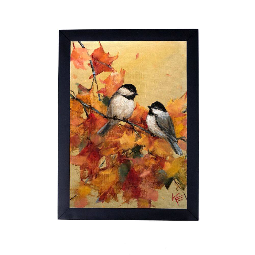 Lindo Quadro decoração personalizada pássaros P8405
