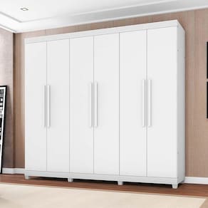 Guarda Roupa Casal 6 Portas 4 Gavetas Amsterdã - Lanza