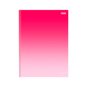 Caderno Brochura Tamanho 1/4 São Domingos 80Fls Colors Rosa