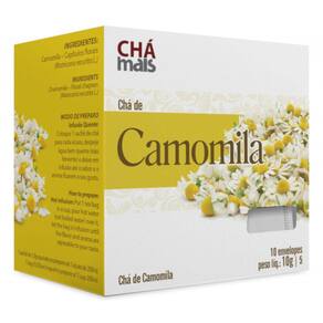 Chá de Camomila Natural Cx10 Sachês 1g