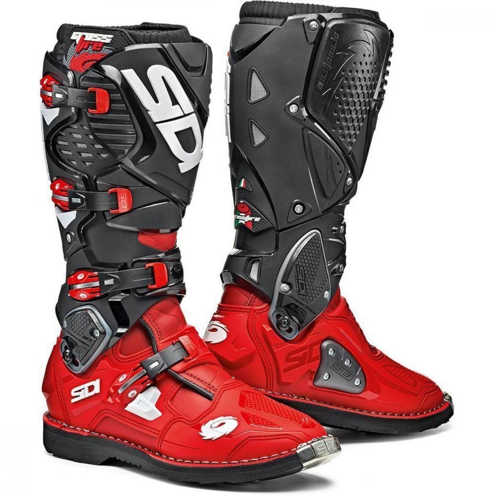 Bota Sidi Crossfire 3 SRS Preto/Vermelho