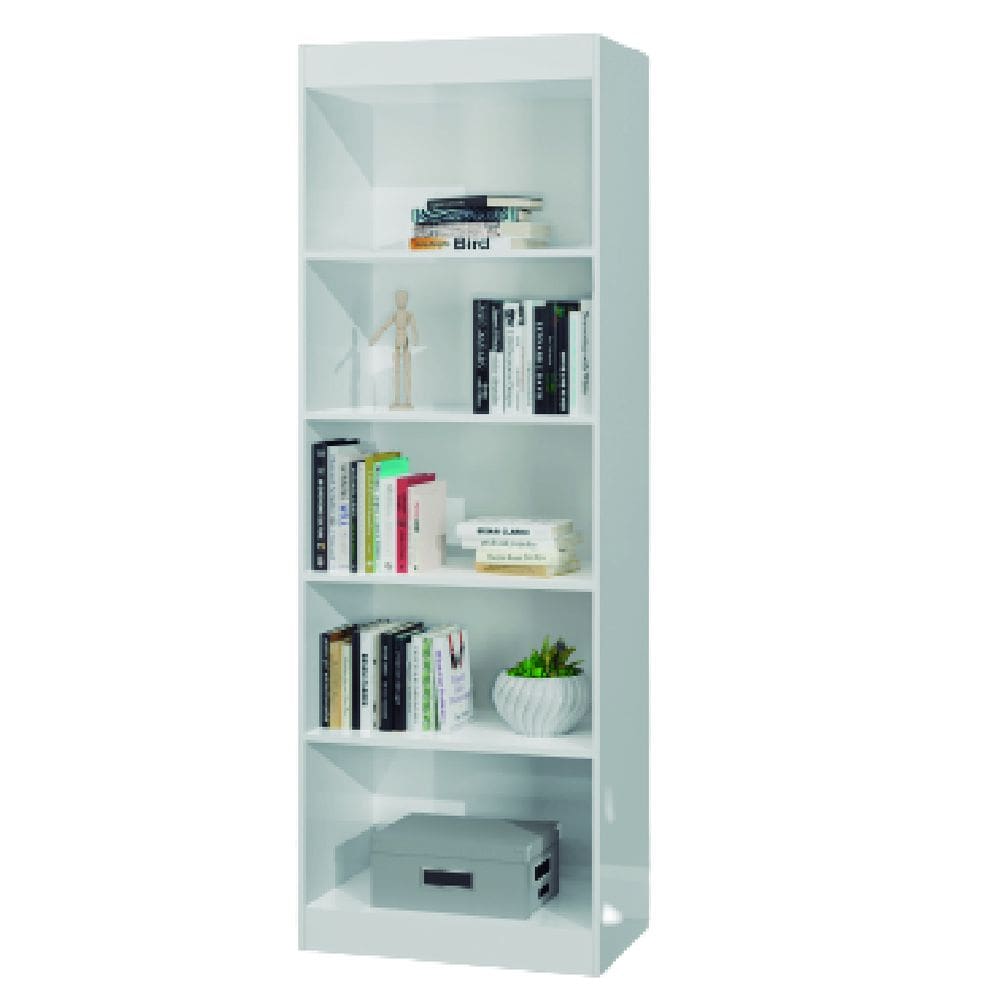 Estante Livreiro Multiuso 4 prateleiras 1,71m Branco J&A