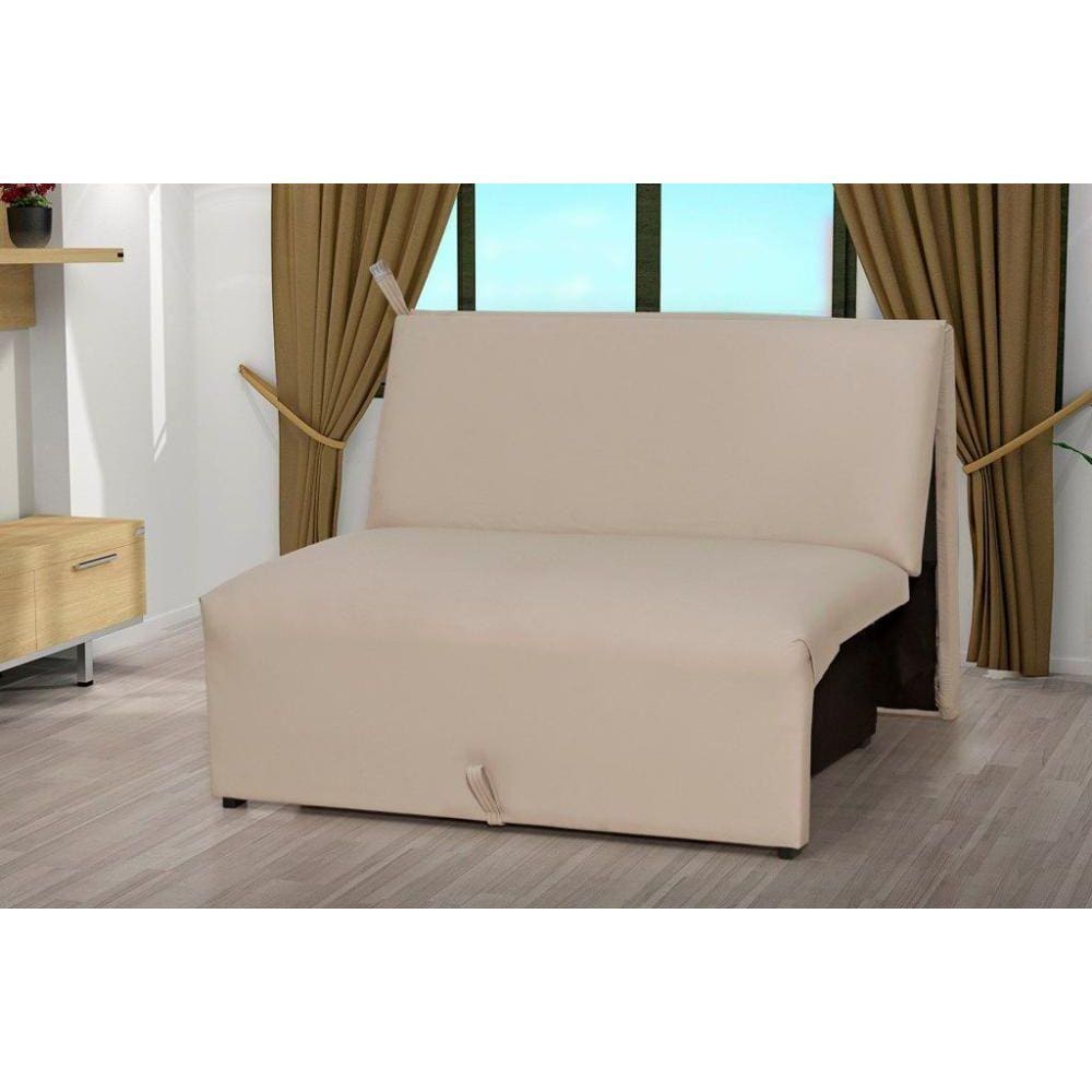 Sofá Cama Malu - Bege corino