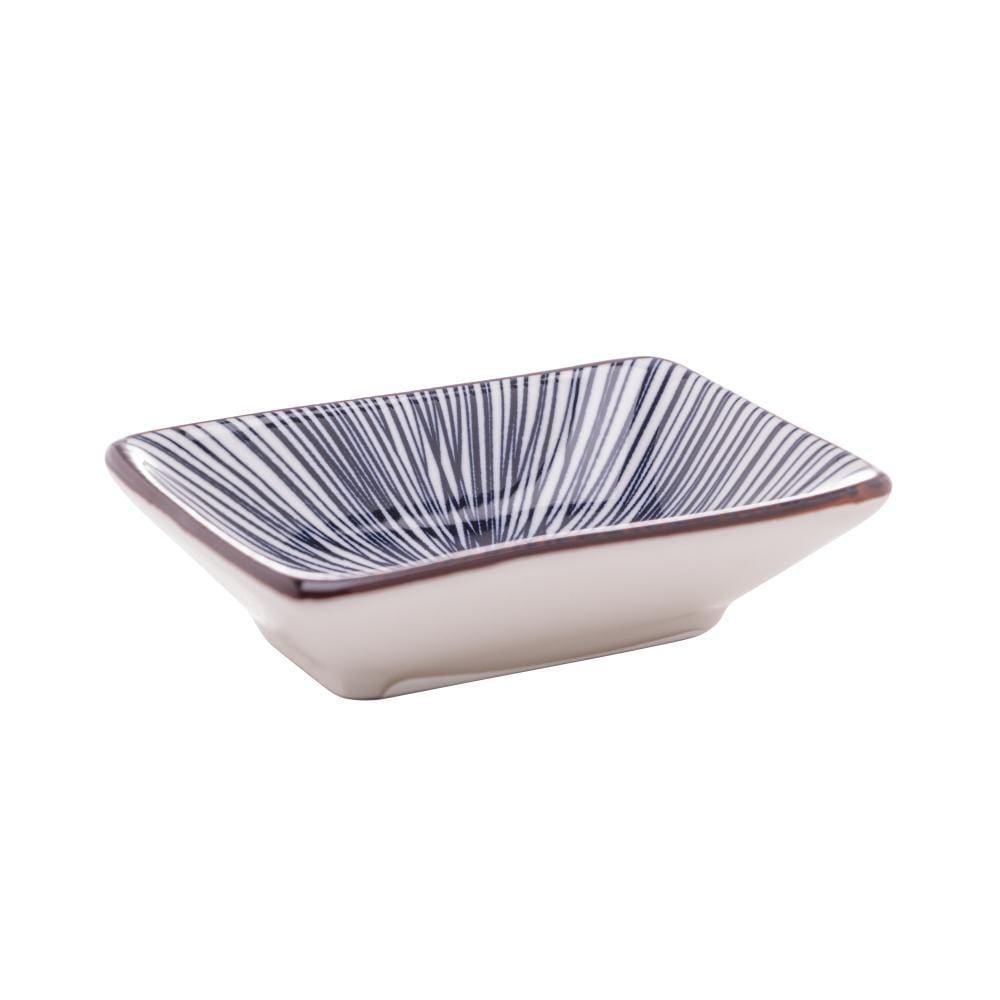 Jogo de 2 Porta ShoyuWolff Koji de Porcelana 9cm x 7cm x Jogo de,5cm