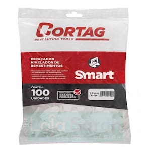 ESPAÇADOR NIVELADOR 2,0 mm SMART - PACOTE C/ 100 UN