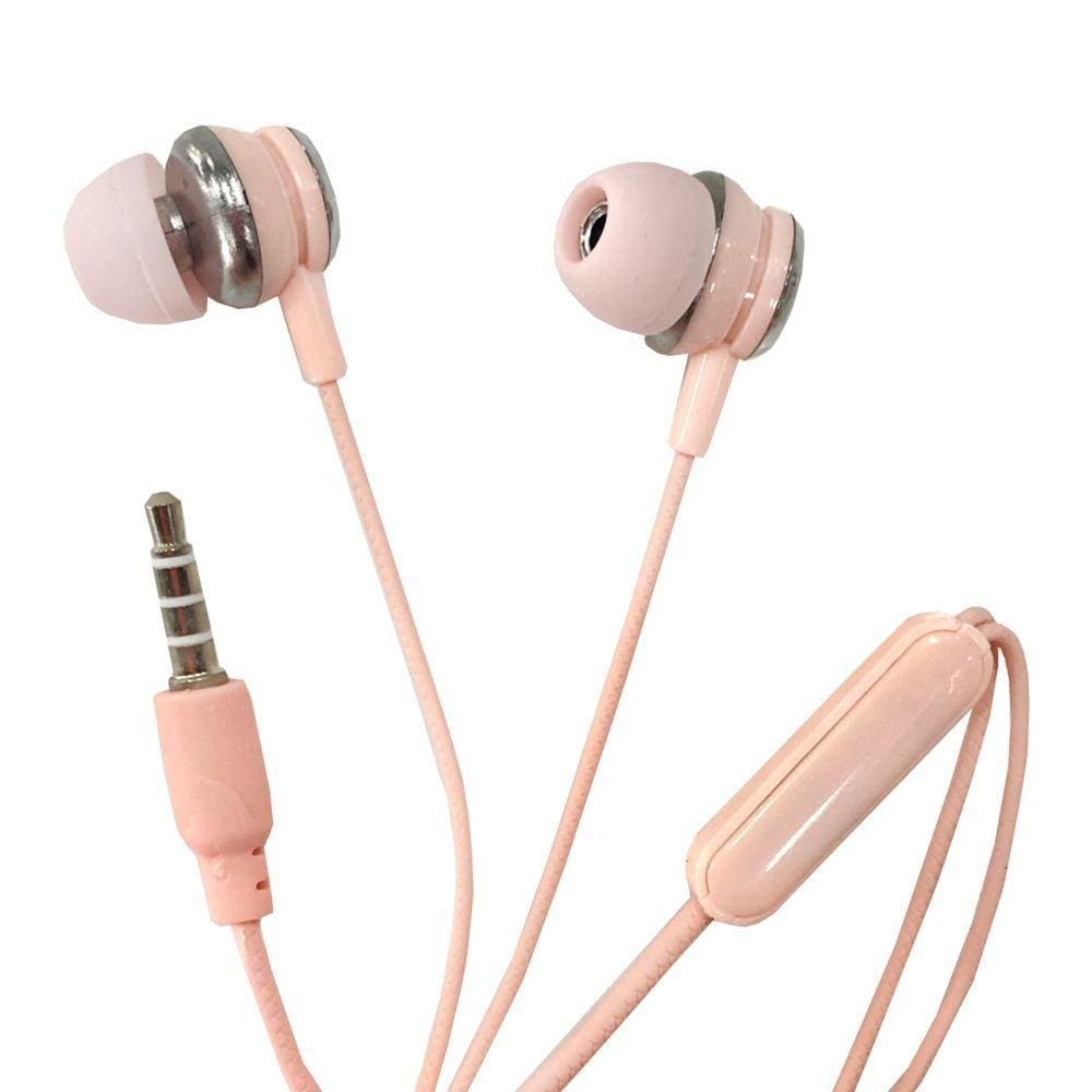 Fone de Ouvido SNK-K16 KWY Bass Rosa - Quanhe