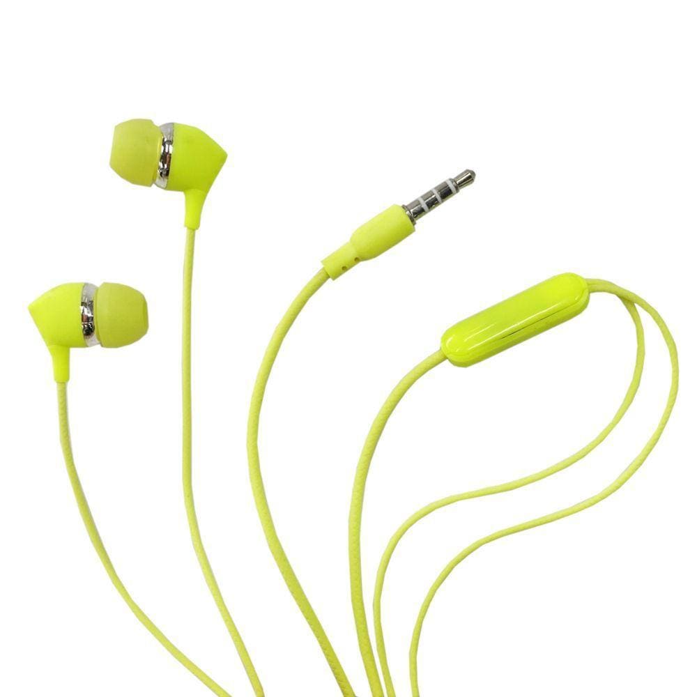Fone de Ouvido SNK-K12 KWY Bass Verde - Quanhe