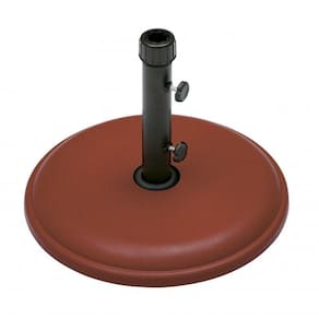 Base 16 Kg P/ Ombrellone Concreto Expand. Vermelho Bel Lazer