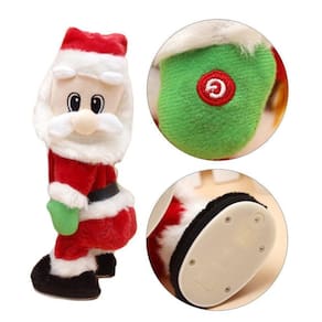 Papai Noel Dançarino Musical Mexe Bumbum Natal Decoração