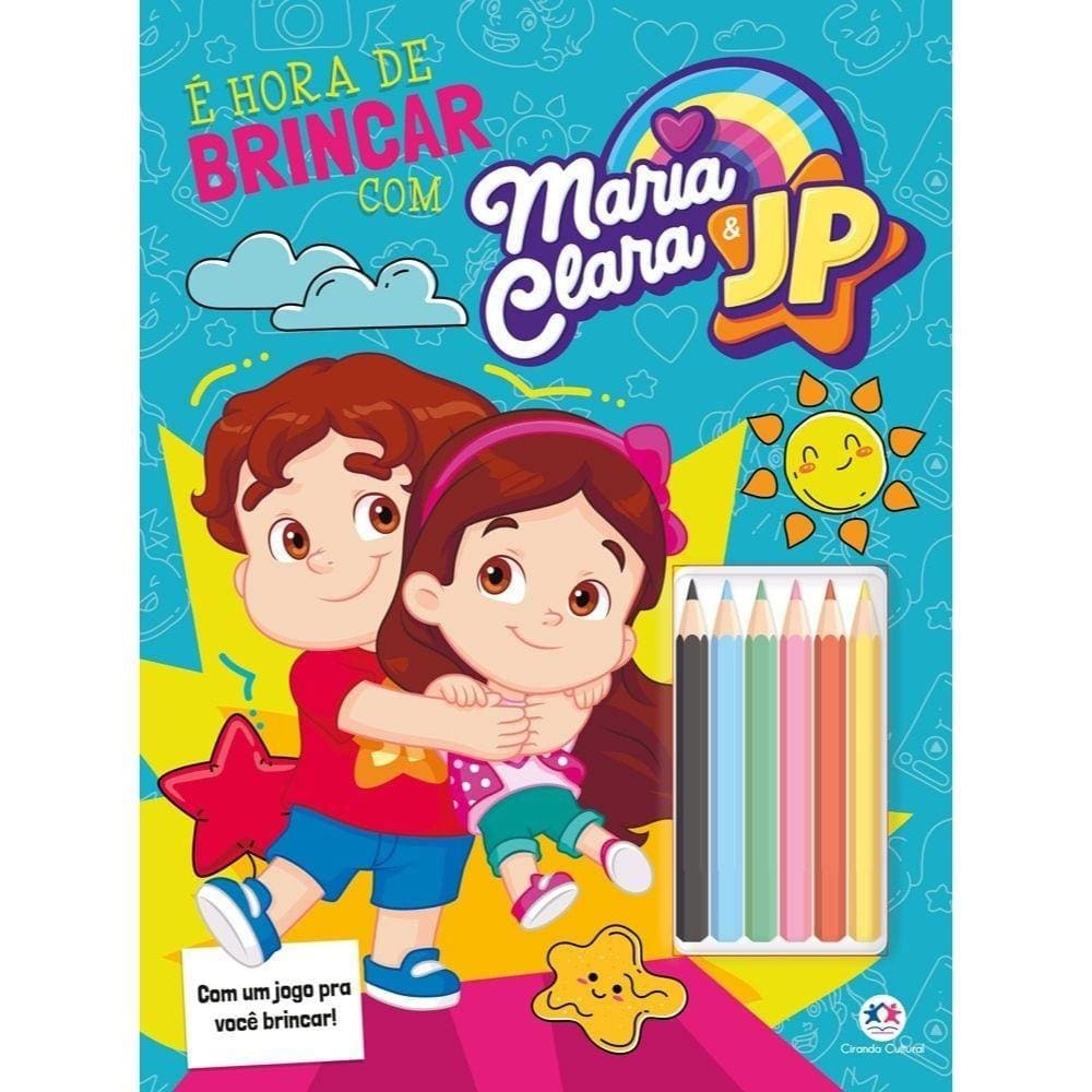 Maria Clara e JP para colorir - Desenhos Imprimir