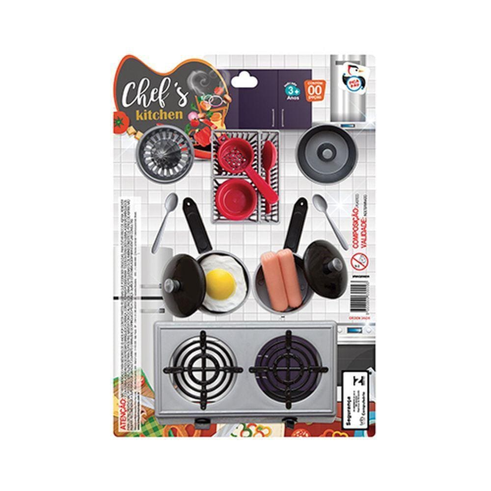 Kit Chefe de Cozinha Gourmet 17 Peças 756 - Pica Pau