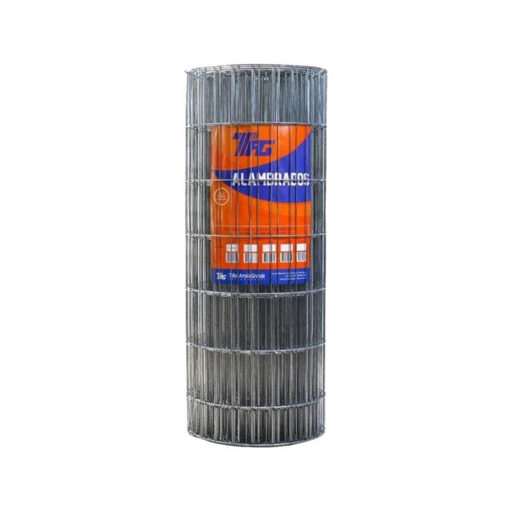 TELA SOLDADA TAG MALHA 5x15cm FIO 2,76mm RL 25X1,2m