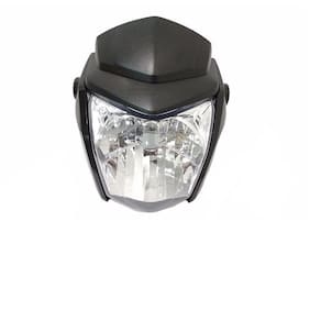 Carenagem + Farol Titan 150 ESD - EX 2014 - 2015 PRETO BRILHANTE