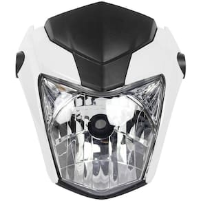Carenagem + Farol Titan 160 ex 2016/2017 branco