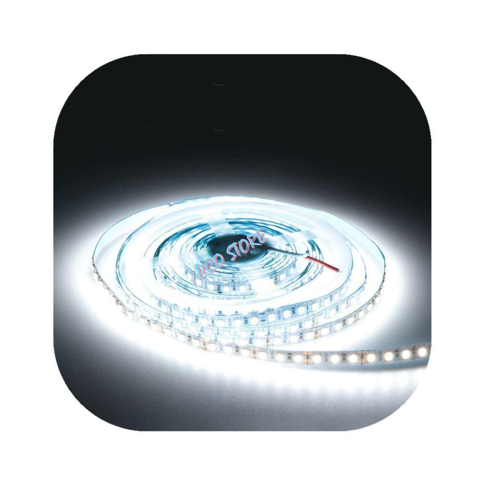 Fita De Led 2835 120 led/m 12v 5m Ip20 6500K Branco Frio