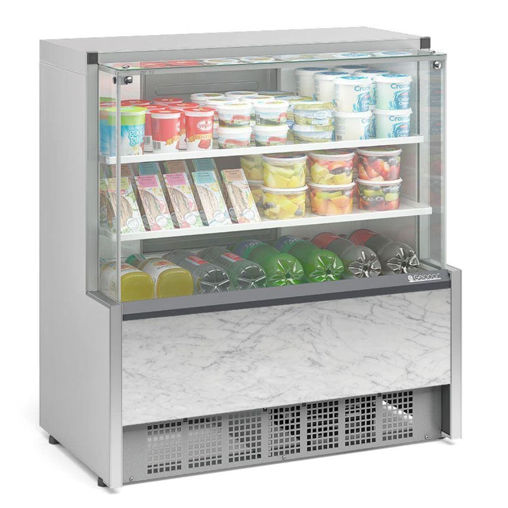 Vitrine Refrigerada Universal Aurora 2 Placas Frias GPDA110RBR Gelopar
